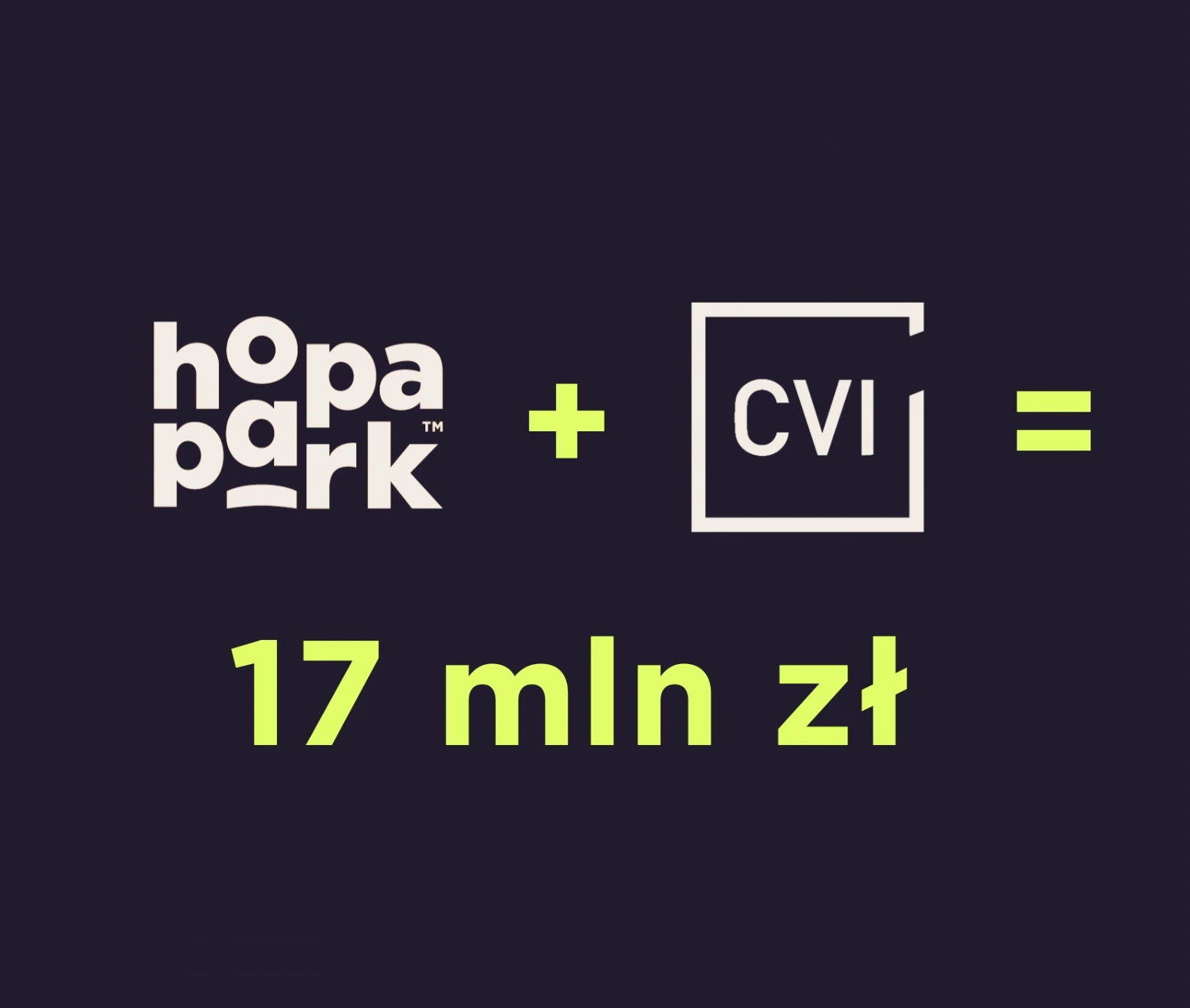 Hopa Park pozyskuje finansowanie od CVI na dalszy rozwój w Polsce